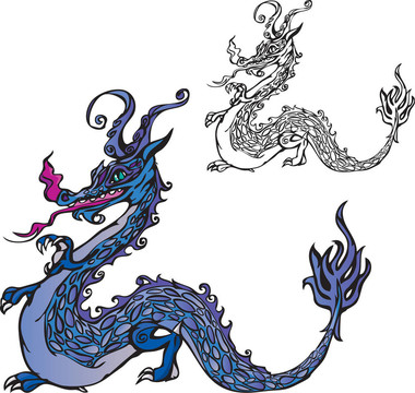 顏色和黑白圖片