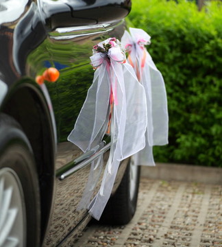 婚禮慶典用的優(yōu)雅汽車