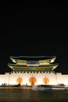 晚上kwanghwa門