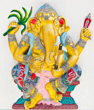 印度或印度教神叫Yoga Ganapati