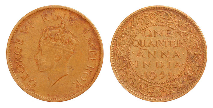 老印第安人四分之一Anna Coin