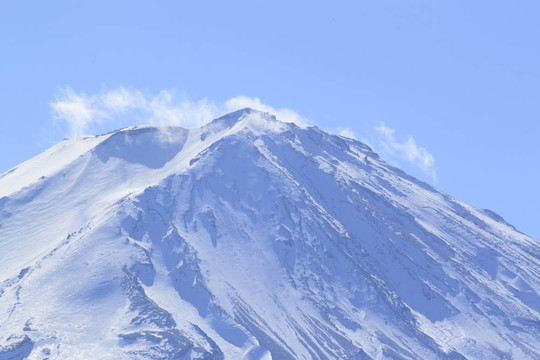 冬季富士山