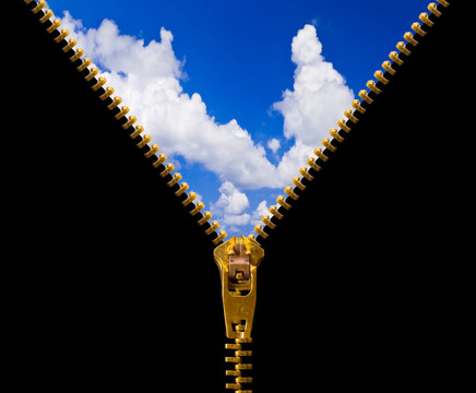 拉鏈和天空