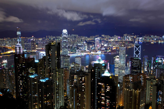 香港的夜晚