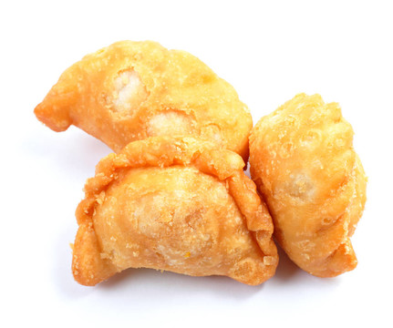 中國(guó)新年的傳統(tǒng)食品；油角；Oil Cape
