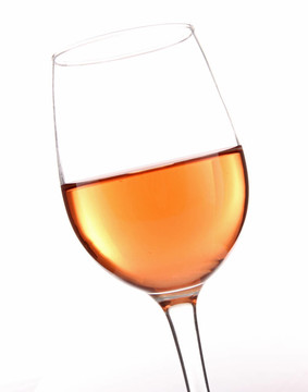 孤立的酒杯