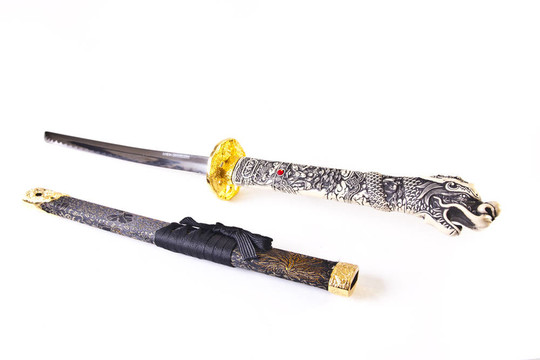 武士刀和鞘