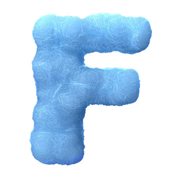 冰字母F