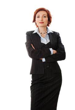 漂亮的女商人