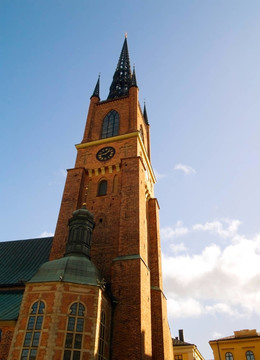 riddarholms kyrkan教堂；斯德哥爾摩