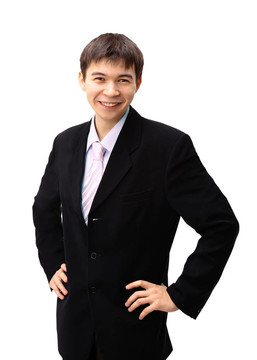 年輕的商人