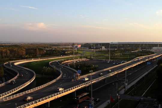 沈陽機場航站樓及迎賓路