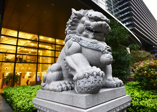 石獅雕塑
