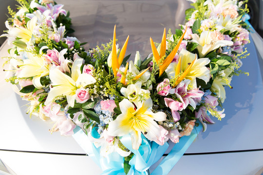 花車 鮮花花飾