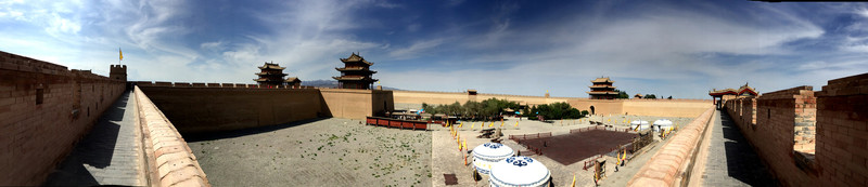 嘉峪關 城墻 高清 全景 大圖