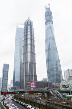 上海建筑 上海高樓大廈 上海城