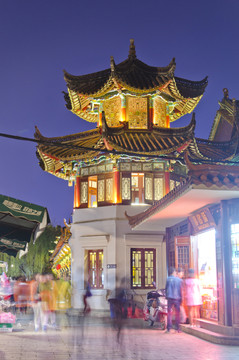 翠湖夜景