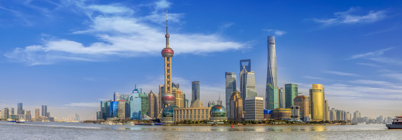 上海陸家嘴全景 高清大畫幅