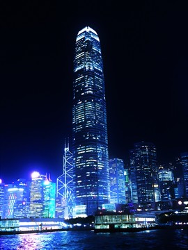 維多利亞灣夜景