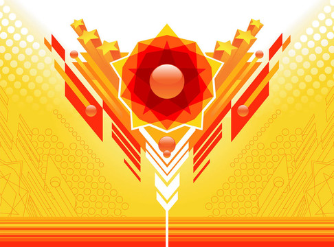 中文摘要黃紅設(shè)計(jì)