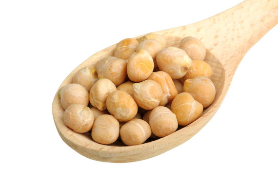 木勺子里的豌豆