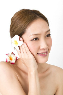 美麗的亞洲女子