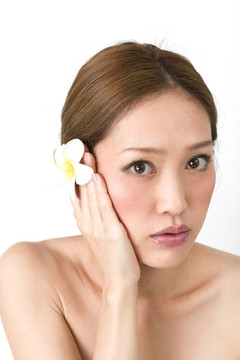 年輕漂亮的女人
