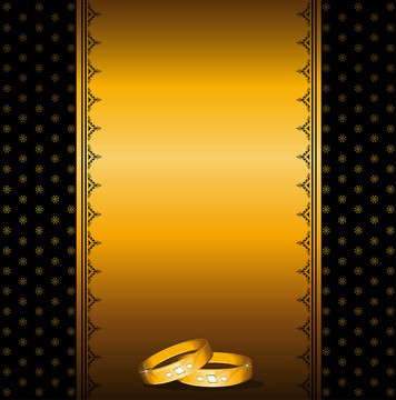 兩個(gè)結(jié)婚戒指