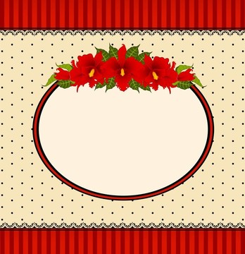 鮮花和蕾絲飾品