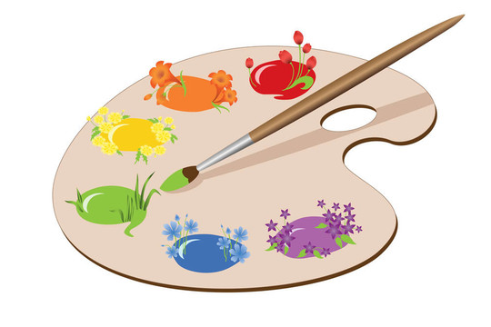 描繪春天