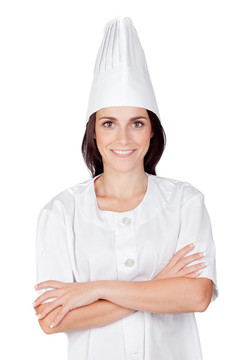 漂亮女人做飯