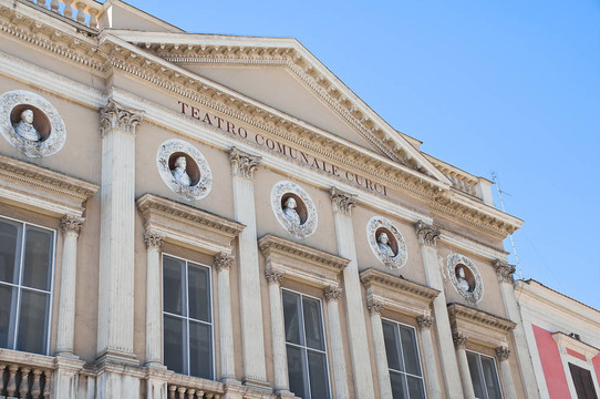 庫爾奇劇院。Barletta。Apulia。