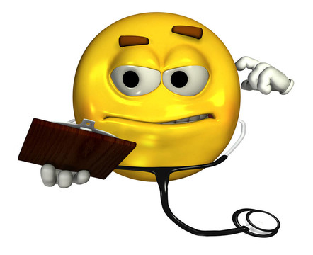 醫(yī)生的表情