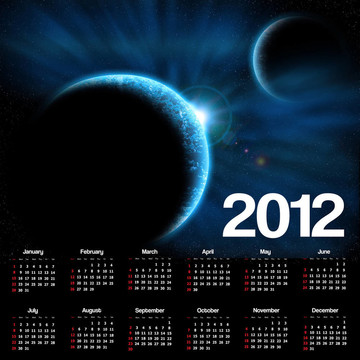 日歷2012