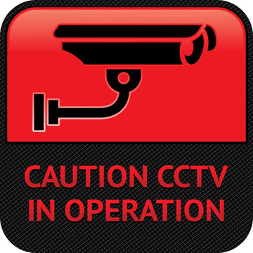 CCTV圖像；視頻監(jiān)控；符號(hào)安全攝像機(jī)