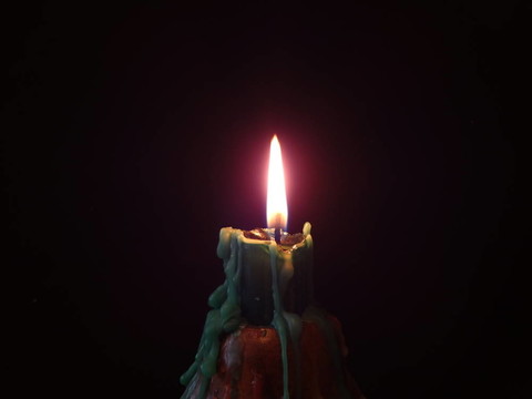 燃燒的蠟燭