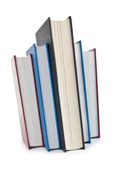 白色高煙囪上的書籍