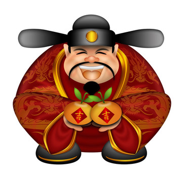 中國(guó)貨幣上帝與柑橘
