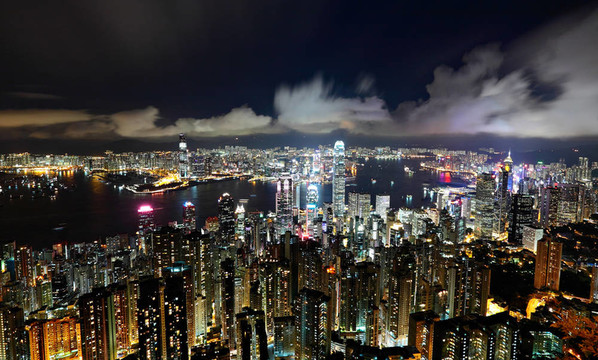 香港的夜晚