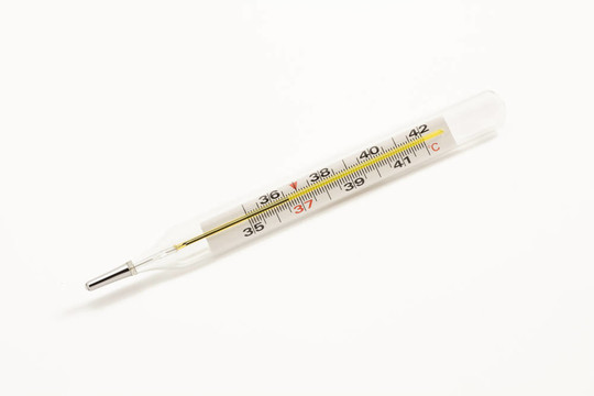 白色醫(yī)用體溫計(jì)