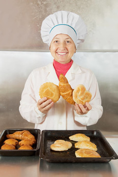 Baker與在面包店
