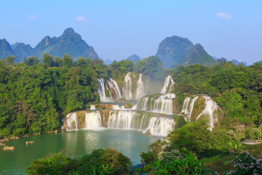 瀑布風景