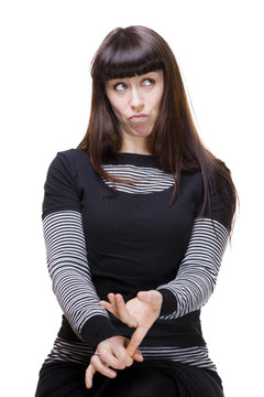 女人的表情