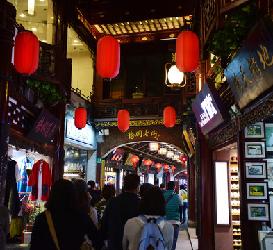 上海豫園老街