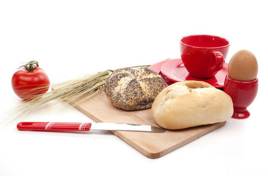 各種breadrolls和面包