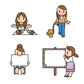女人以集