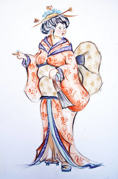 日本女人圖