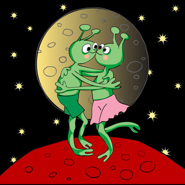 可愛的外星人