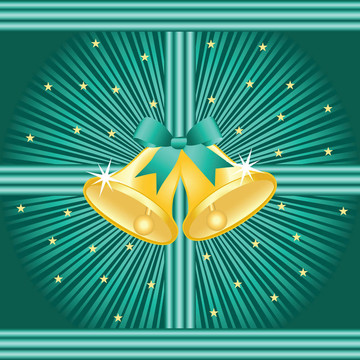 黃金圣誕鐘聲；綠色的陽光