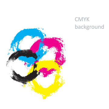 用CMYK C抽象的背景